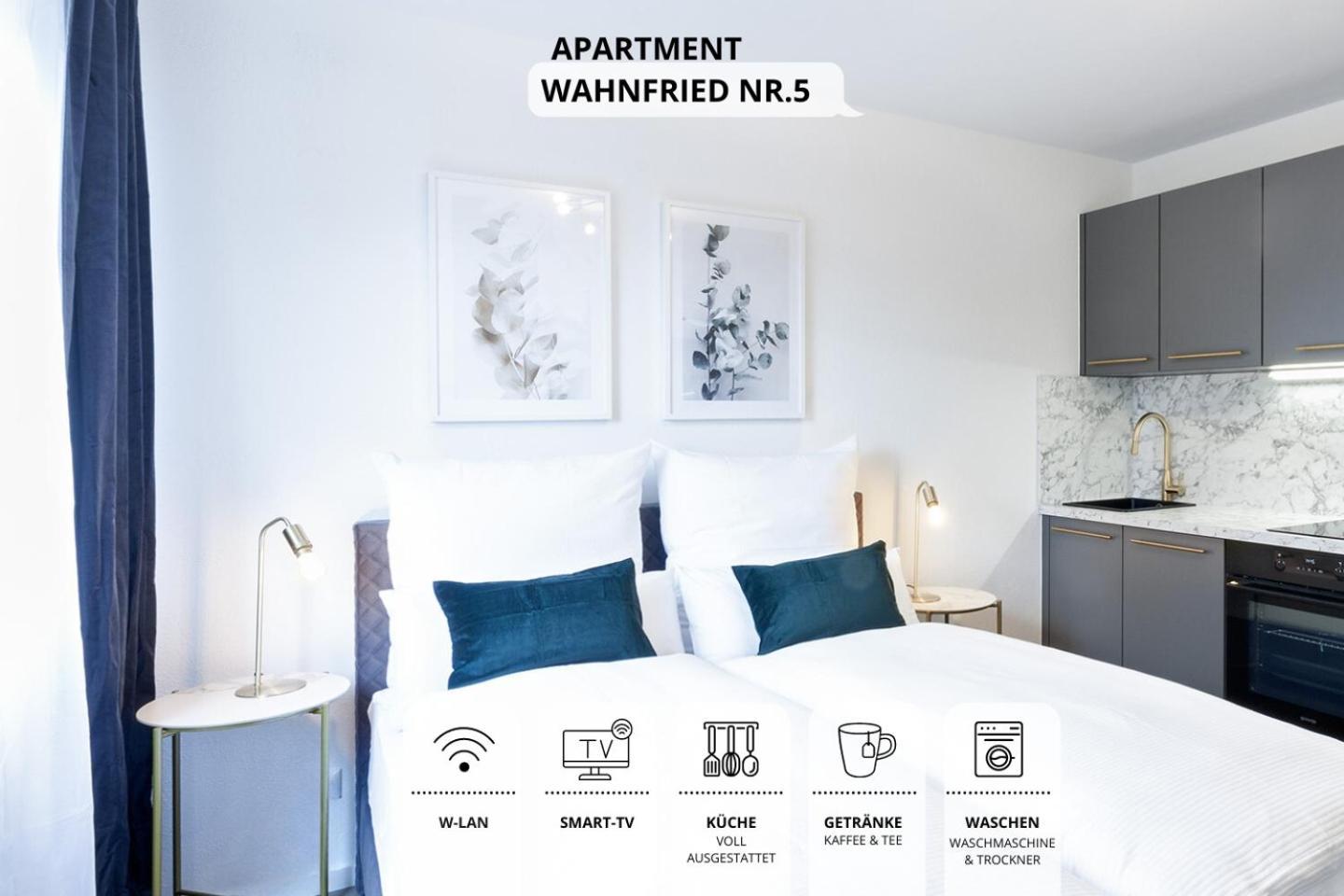 Apartment Wahnfried No5 - Zentrales Cityapartment Kueche Mit Duschbad - 300M Zur Fussgaengerzone Bayreuth Esterno foto