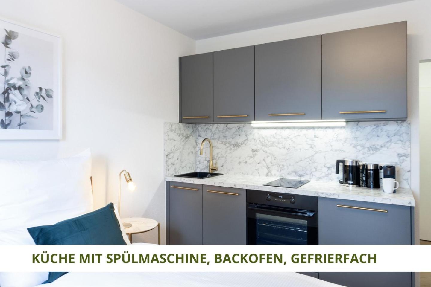 Apartment Wahnfried No5 - Zentrales Cityapartment Kueche Mit Duschbad - 300M Zur Fussgaengerzone Bayreuth Esterno foto