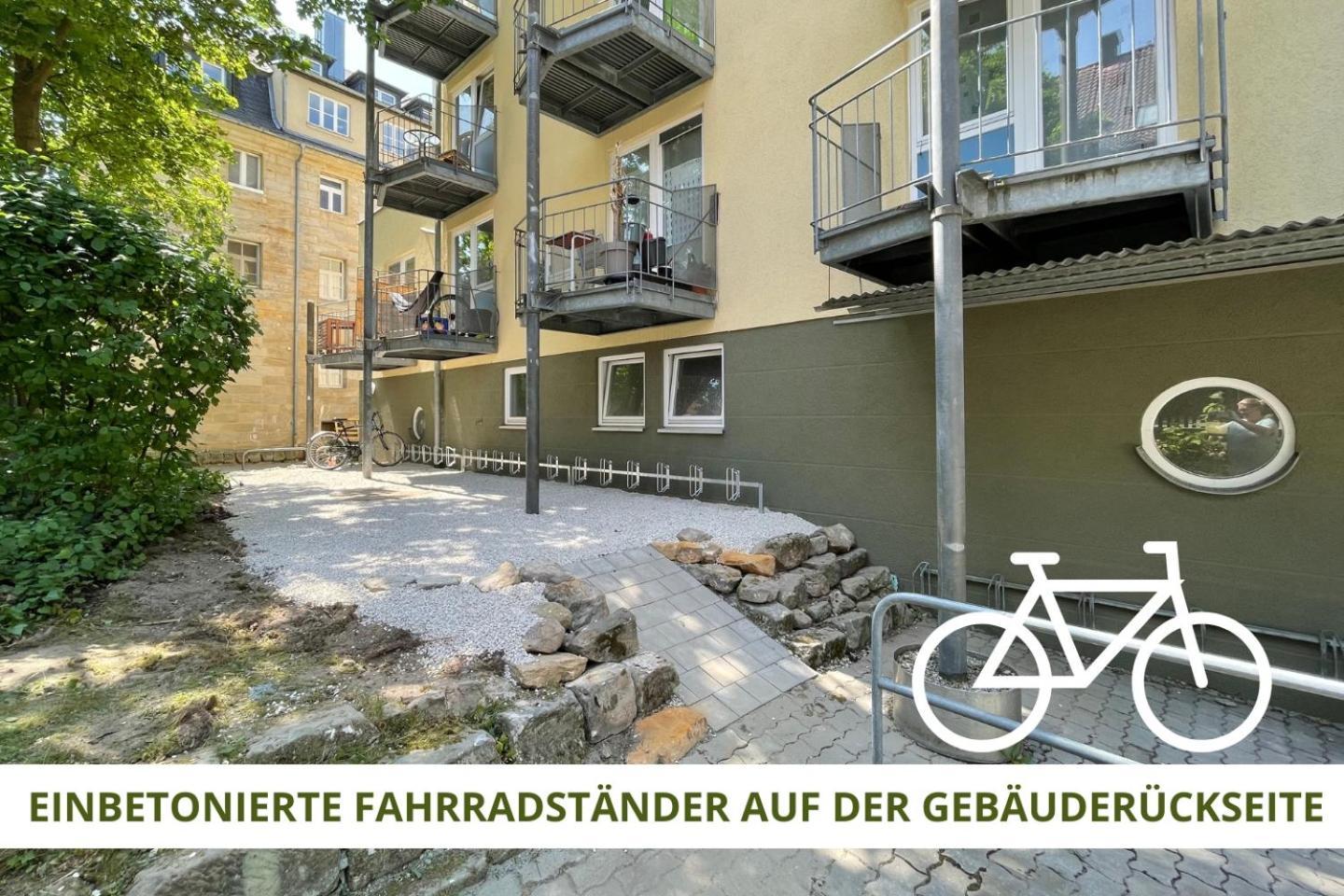 Apartment Wahnfried No5 - Zentrales Cityapartment Kueche Mit Duschbad - 300M Zur Fussgaengerzone Bayreuth Esterno foto